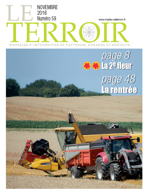 Couverture du Terroir N°59 - Magazine communal de Cattenom