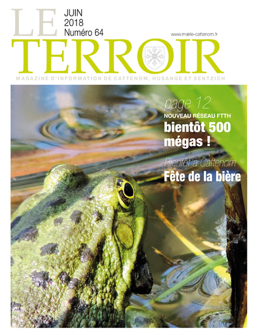 Couverture du Terroir N°64 - Magazine communal de Cattenom